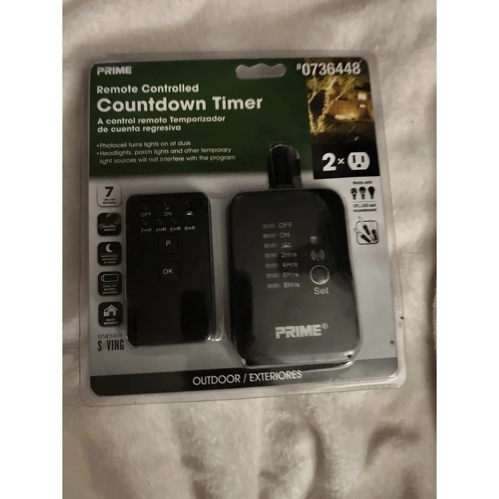 PRIME Outdoor Residential Lighting‎ Countdown Timer New!